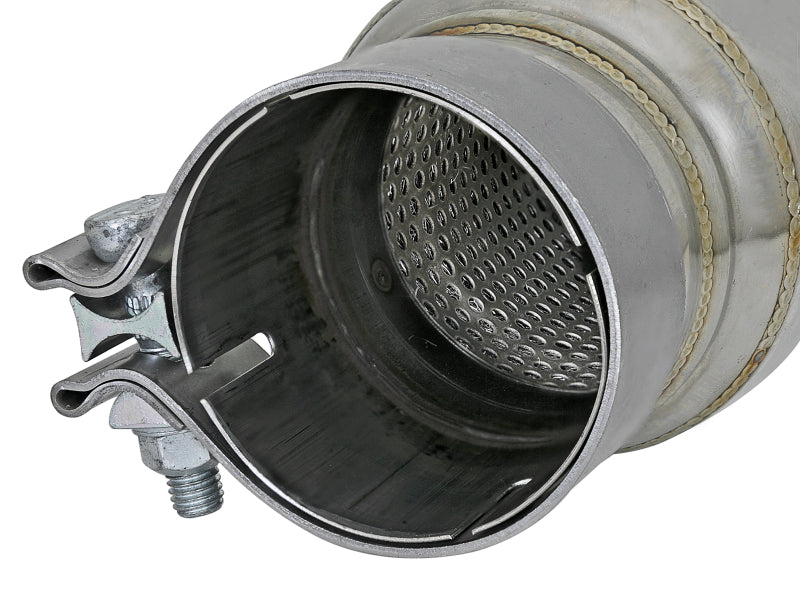 aFe MACH Force-Xp 12" 304 Stainless Steel Resonator - Universal