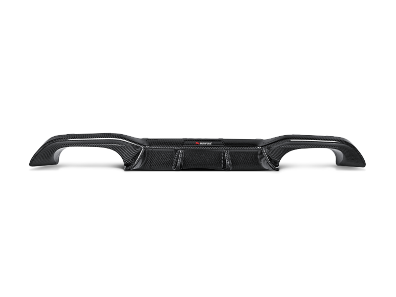 Akrapovic High Gloss Carbon Fiber Rear Diffuser - BMW M2 (F87) 2016-2018 / M2 Competition 2019-2021 / M2 CS 2020-2021 (F87N)