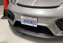 Load image into Gallery viewer, Carbonio No-Drill Front License Plate Mount - Porsche 911 GT3 / GT3 RS (992.1/992.2) 2022-2027
