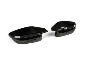 Akrapovic Gloss Carbon Mirror Cap Set - BMW M2 (G87) 2023+, M3 (G80) / M4 (G82) 2021+