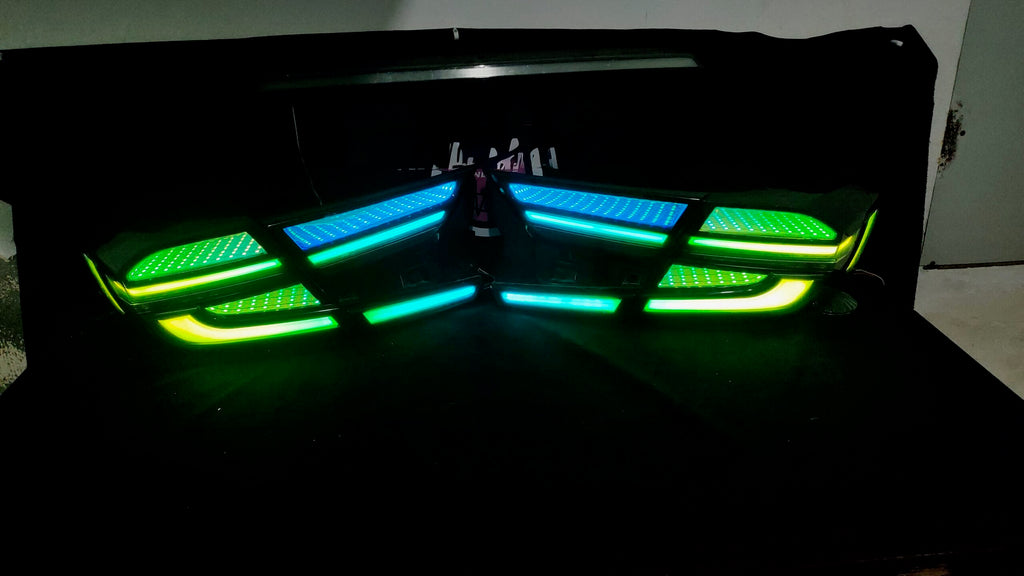 Invoke Concepts RGB Infinity Tail Lights & Rear Bumper Reflectors - Honda Accord 2018-2022