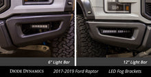 Load image into Gallery viewer, Diode Dynamics SS6 SAE/DOT White Fog/Wide LED Lightbar Kit - Ford Raptor 2017-2020