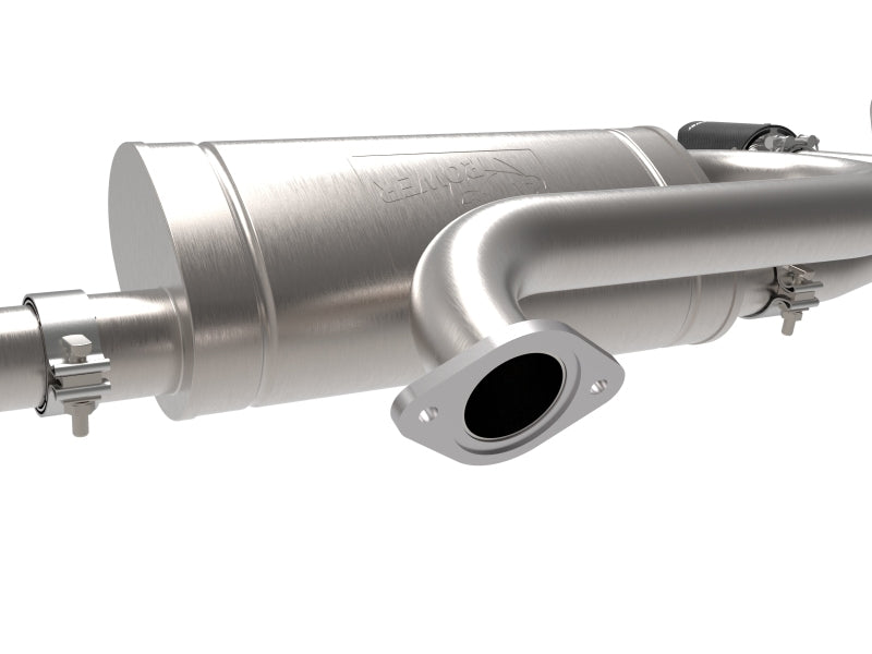 aFe Takeda 2.5in 304 SS Axle-Back Exhaust System w/ Carbon Fiber Tips - Mazda CX-50 2023+