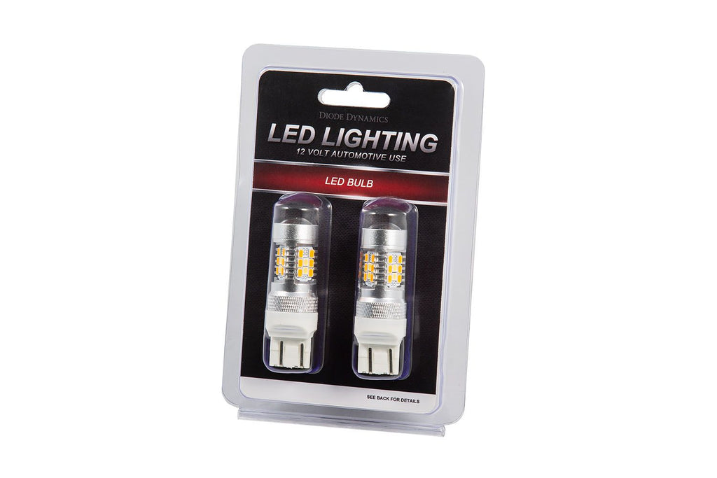 Diode Dynamics 7443 HP24 Switchback Dual-Color Turn Signal LED Bulbs (Single) - Universal Fitment