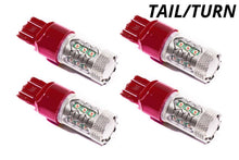 Load image into Gallery viewer, Diode Dynamics 7443 HP11 Red Turn/Tail Light LED Bulbs (Set of 4) - Multiple Fitments