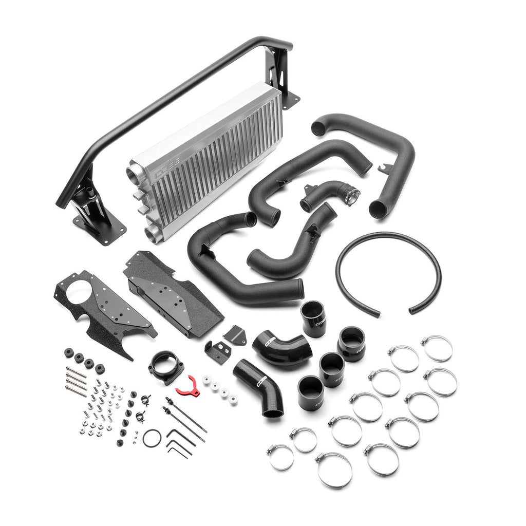 Cobb Stage 2 Power Package w/Silver FMIC & Matte CF Scoop - Subaru WRX 2022-2025