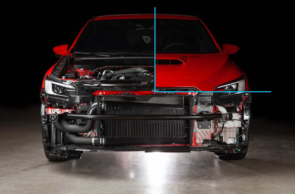 Cobb Black Front Mount Intercooler + Redline Intake Package - Subaru WRX 2022+