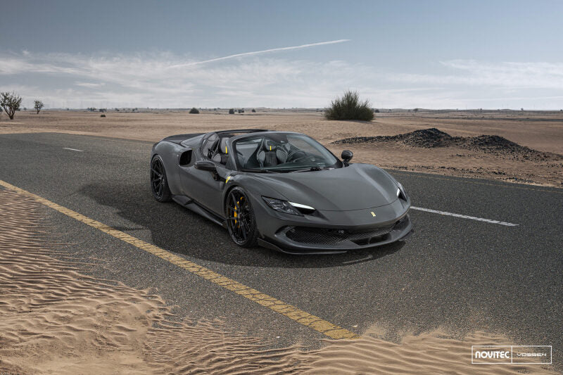 Vossen X Novitec NF10 Forged Gloss Black Wheel - 21x9.5 +38 - Ferrari 296 Front Fitment