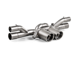 Akrapovic Titanium Slip-On Race Line Exhaust w/ Titanium Tail Pipe Set - Porsche 911 GT3 (991.2) 2018-2019