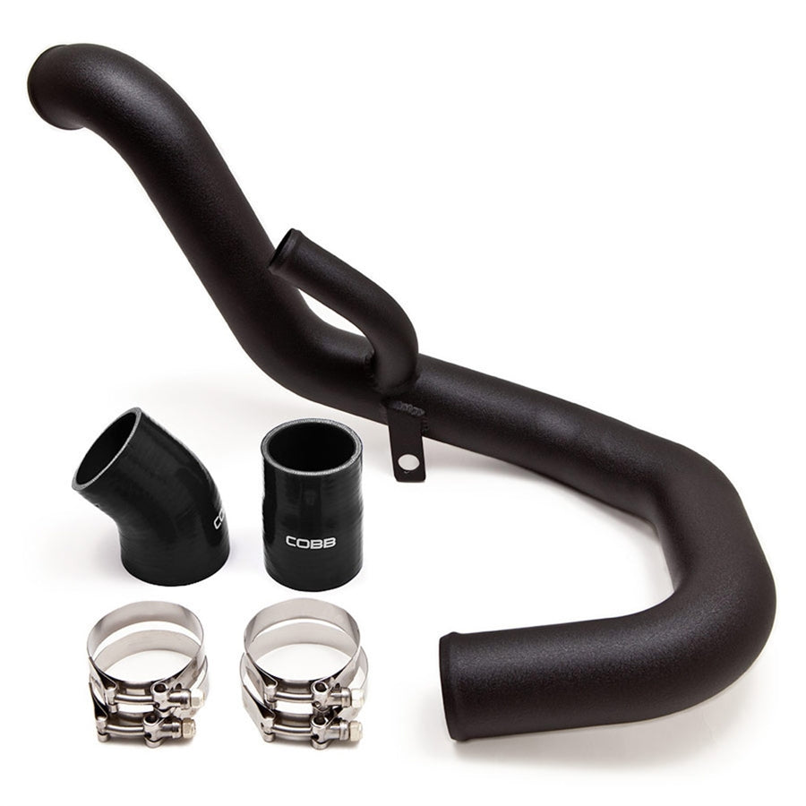 Cobb Stealth Black Lower Intercooler Hard Pipe Kit - Mitsubishi Evo X 2008-2015