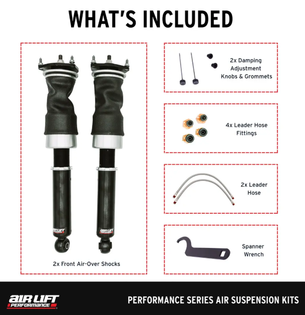 Air Lift Performance Air Suspension Front Kit - Infiniti Q50/Q60 2014-2024