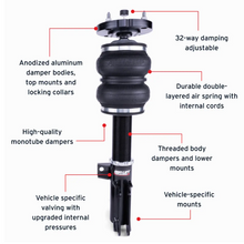 Load image into Gallery viewer, Air Lift Performance Front Air Strut Kit - Ford Mustang (S197) 2005-2014
