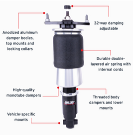Air Lift Performance Rear Air Suspension Kit - Subaru WRX / STi (VA) 2015-2021