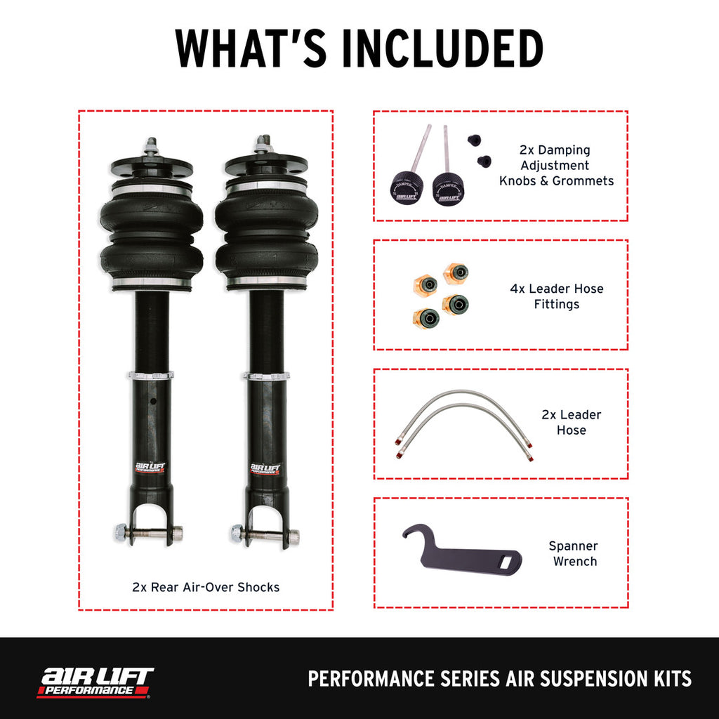 Air Lift Rear Performance Air Suspension Kit - Acura TLX 2015-2020 / Honda Accord 2013-2017