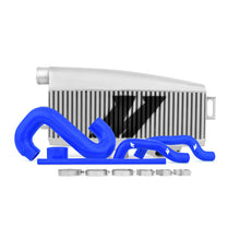 Load image into Gallery viewer, Mishimoto Top-Mount Intercooler Kit [Silver / Blue Hoses] - Subaru WRX 2002-2007 / STi 2004-2007