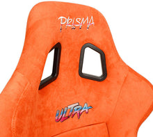 Load image into Gallery viewer, NRG FRP Bucket Seat ULTRA Edition W/ Grey Pearlized Back / Orange Microfiber Material - Large
