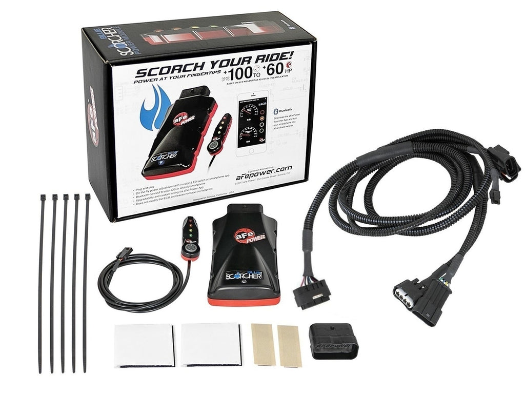 aFe Scorcher Blue In-Line Module - Toyota Tundra Hybrid 3.4TT 2022-2026 / Sequoia Hybrid 3.4TT 2023-2026