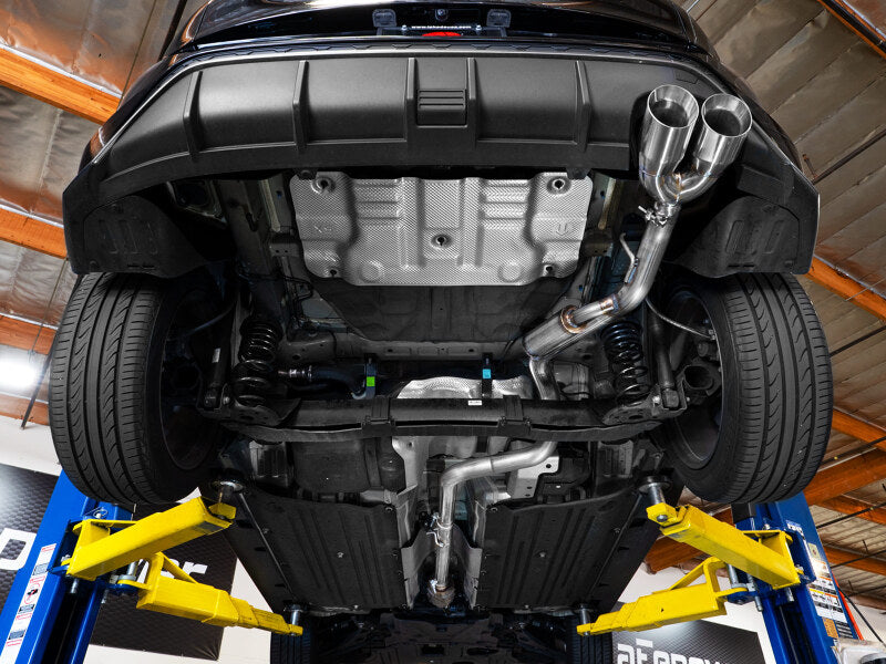aFe Takeda 2.5" 304 Stainless Steel Axle-Back Exhaust w/ Polished Tips - Hyundai Kona 1.6T 2024-2026