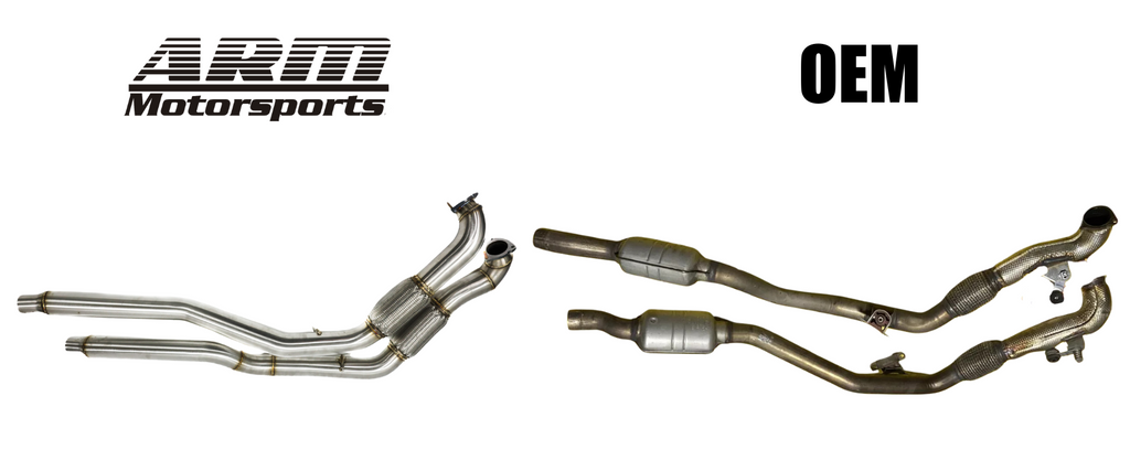 ARM Motorsports 3" Midpipes - Audi S4 / S5 (B9/B9.5) 2018-2024