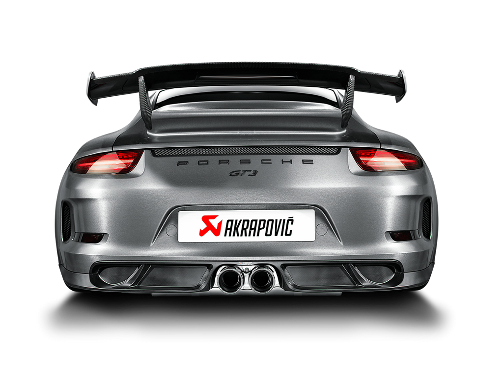 Akrapovic Rear High Gloss Carbon Fiber Diffuser - Porsche 911 GT3 RS (991.2) 2019