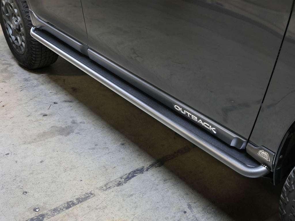 aFe POWER Black Terra Guard Trail Slider Steps - Subaru Outback 2.5L/3.6L 2015-2019