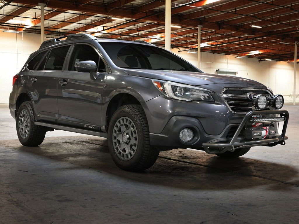 aFe POWER Terra Guard Front Bumper w/ Winch Mount - Subaru Outback 2.5L/3.6L 2015-2019