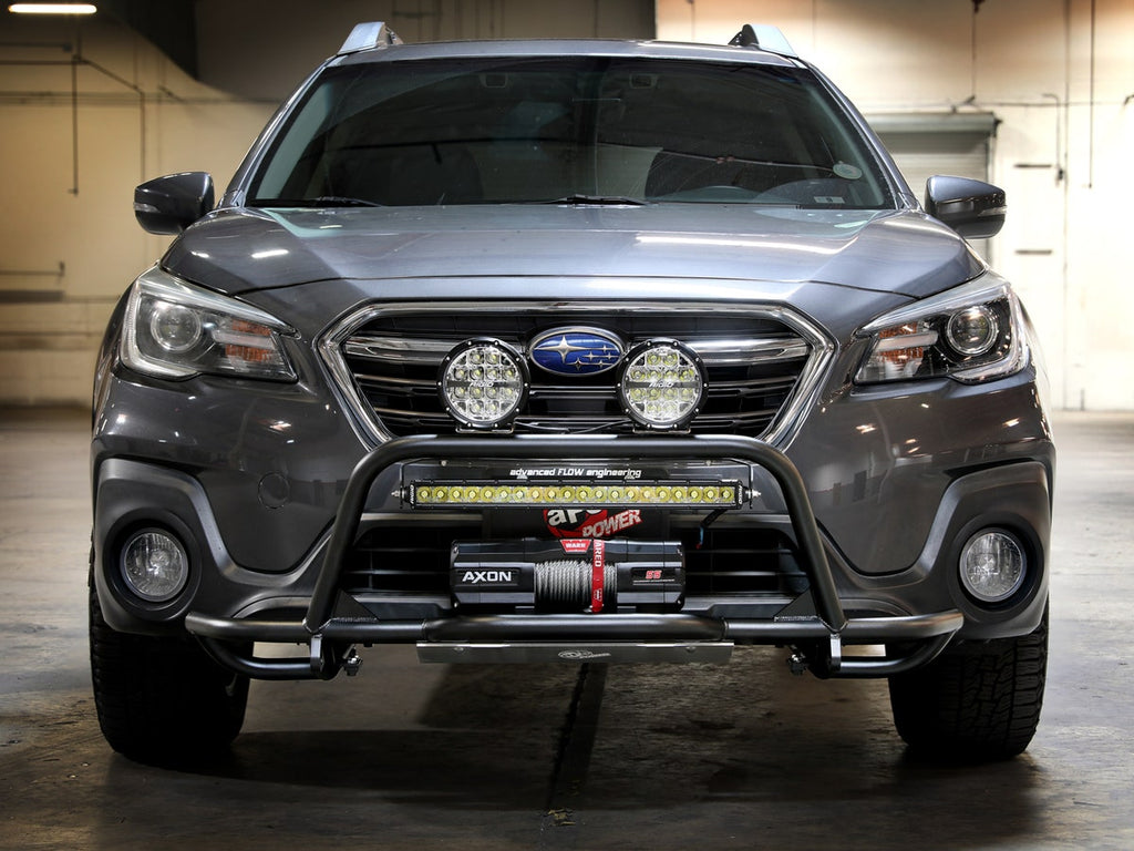 aFe POWER Terra Guard Front Bumper w/ Winch Mount - Subaru Outback 2.5L/3.6L 2015-2019