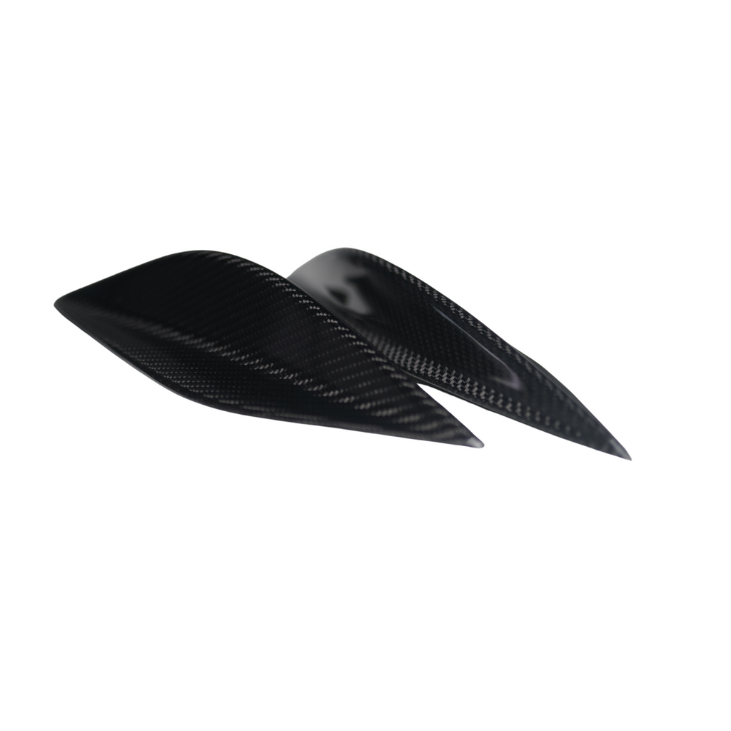 JDMuscle Carbon Fiber Spoiler Fin - Subaru STI OEM Spoiler 2015-2021