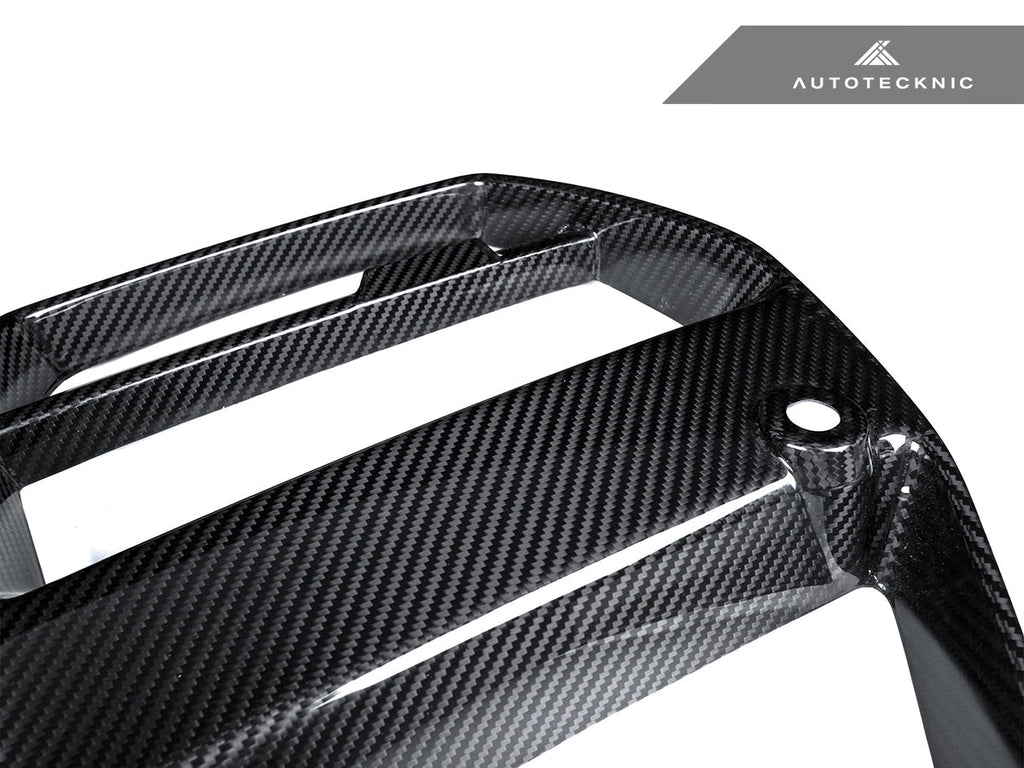 AutoTecknic Dry Carbon Motorsport V1 Front Grille - BMW M3/M4 (G8x) 2021+
