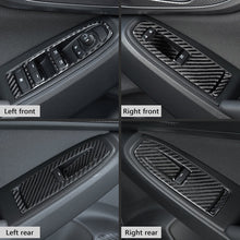 Load image into Gallery viewer, JDMuscle P&amp;S Series Carbon Fiber Window Switch Trim Covers 4 PC - Subaru WRX 2022-2025