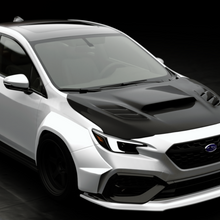Load image into Gallery viewer, JDMuscle Carbon Fiber Hood V1 - Subaru WRX 2022-2025
