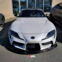 Load image into Gallery viewer, JDMuscle Tanso Carbon Fiber VS Style Front Lip - Toyota Supra 2020-2025