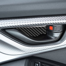 Load image into Gallery viewer, JDMuscle P&amp;S Series Carbon Fiber Interior Door Bowl Trim 4 PC - Subaru WRX 2022-2025