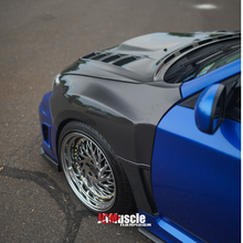 Load image into Gallery viewer, JDMuscle Tanso Carbon Fiber/FRP OE Style Fenders - Subaru STI 2008-2014 / WRX 2011-2014 (GRB/GVB)