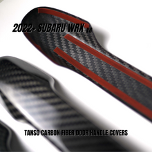 Load image into Gallery viewer, JDMuscle Tanso Dry Carbon Fiber Door Handle Covers w/ Gloss Finish - Subaru WRX 2022-2025
