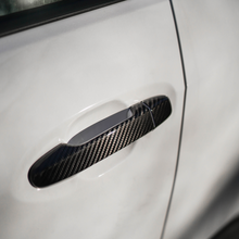 Load image into Gallery viewer, JDMuscle Tanso Dry Carbon Fiber Door Handle Covers w/ Gloss Finish - Subaru WRX 2022-2025