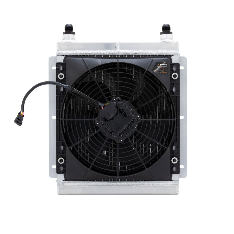 Mishimoto Heat Exchanger Kit w/ Integrated 1 x 12in Brushless Fan - Universal