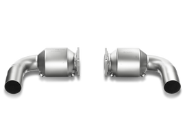 Akrapovic Titanium Link Pipe Set w/ Cat - Porsche 911 Turbo/Turbo S (997.2) 2010-2012