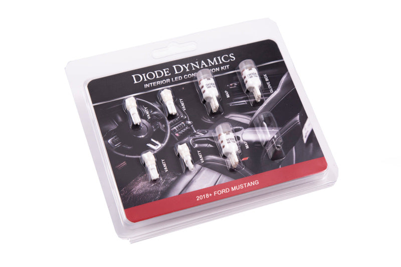 Diode Dynamics Stage 1 Cool White Interior LED Conversion Kit - Ford Mustang 2018-2023