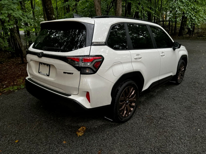 Rally Armor Black UR Mudflaps w/Grey Logo - Subaru Forester 2025+