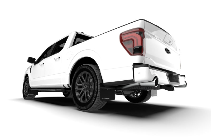 Rally Armor Black UR Mudflaps w/Metallic Black Logo - Ford F-150 2021-2025