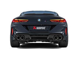 Akrapovic Titanium Evolution Line Cat Back Exhaust w/ Carbon Tips - BMW M8/M8 Competition (F91/F92) 2020-2024