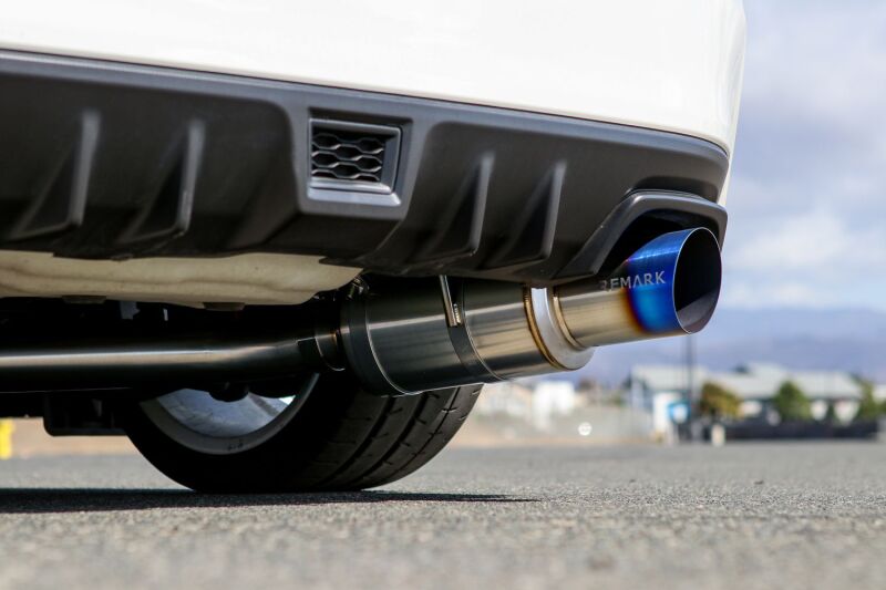 Remark Full Titanium (Resonated) R1 Spec Cat-Back Exhaust Single Exit - Subaru WRX / STi 2015-2021