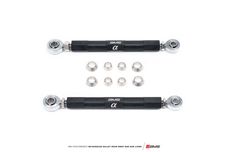 AMS Billet Rear Sway Bar End Links - Audi R8 2017+ / Lamborghini Huracan 2015+