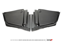 Load image into Gallery viewer, AMS Performance Infiniti 17+ Q60 / 16+ Q50 3.0TT Alpha Matte Carbon Rear Engine Bay Cover Set