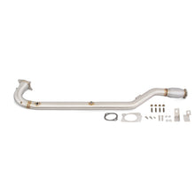 Load image into Gallery viewer, Mishimoto 15+ Subaru WRX Downpipe/J-Pipe w/ Catalytic Converter (6sp Only)