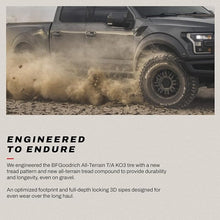 Load image into Gallery viewer, BFGoodrich All Terrain T/A KO3 LT305/65R18 128S