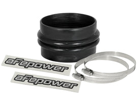 afe Magnum FORCE Intake Coupling Kit (3-3/4 IN ID x 2-1/2 IN L) Black Straight Bellow-Coupler - Universal