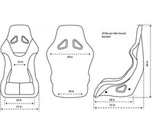 Load image into Gallery viewer, NRG FRP Bucket Seat ULTRA Edition W/ Grey Pearlized Back / Peach Microfiber Material - Large