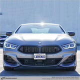 Carbonio No-Drill Front License Plate Mount - BMW 8-Series (G14/G15/G16) 2018-2026